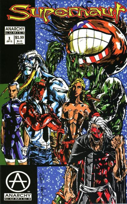 Supernaut #1 – 9.2 Near Mint – Anarchy Studios 1997