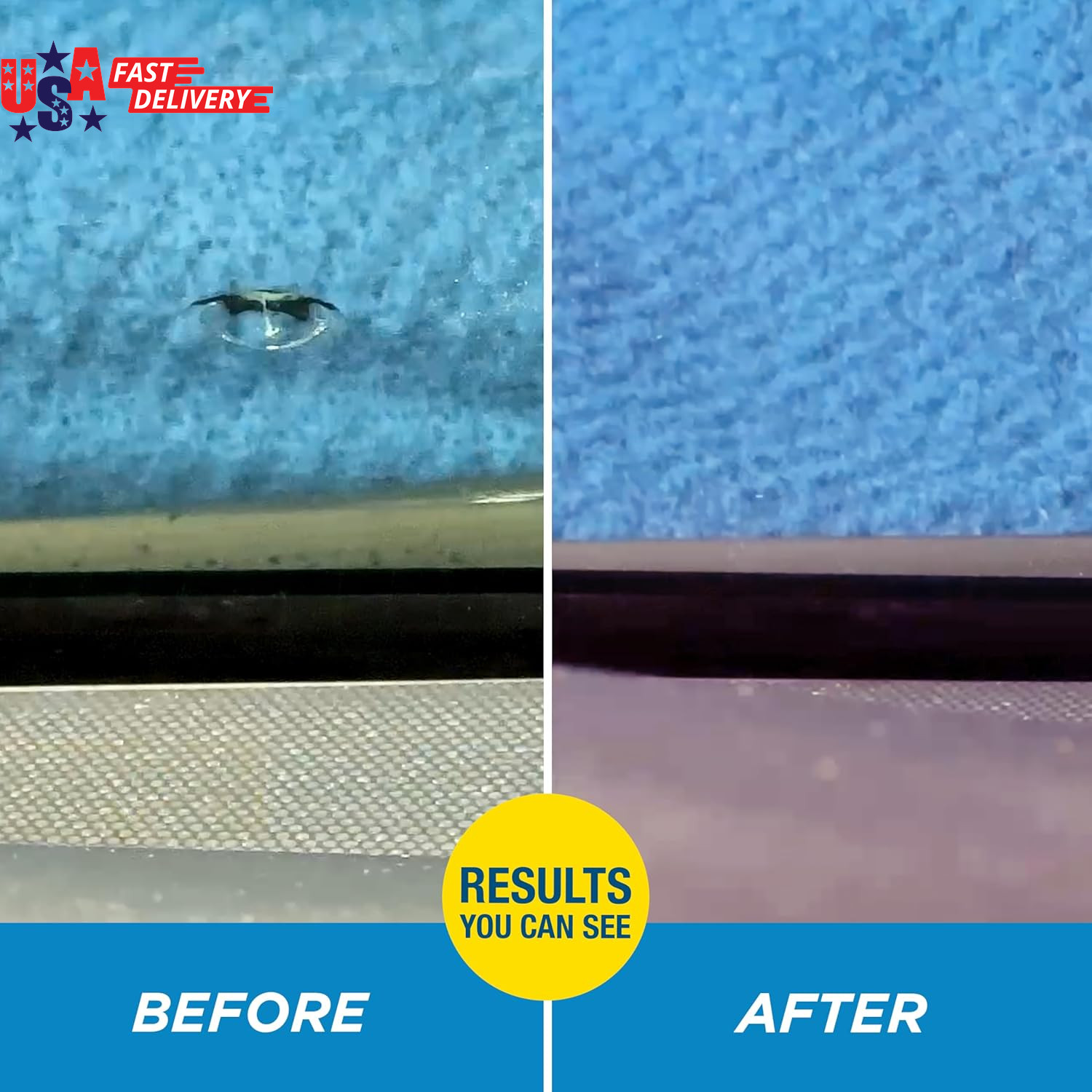600001 Windshield Repair Kit – Quick and Easy Durable Resin Based Windshield Rep