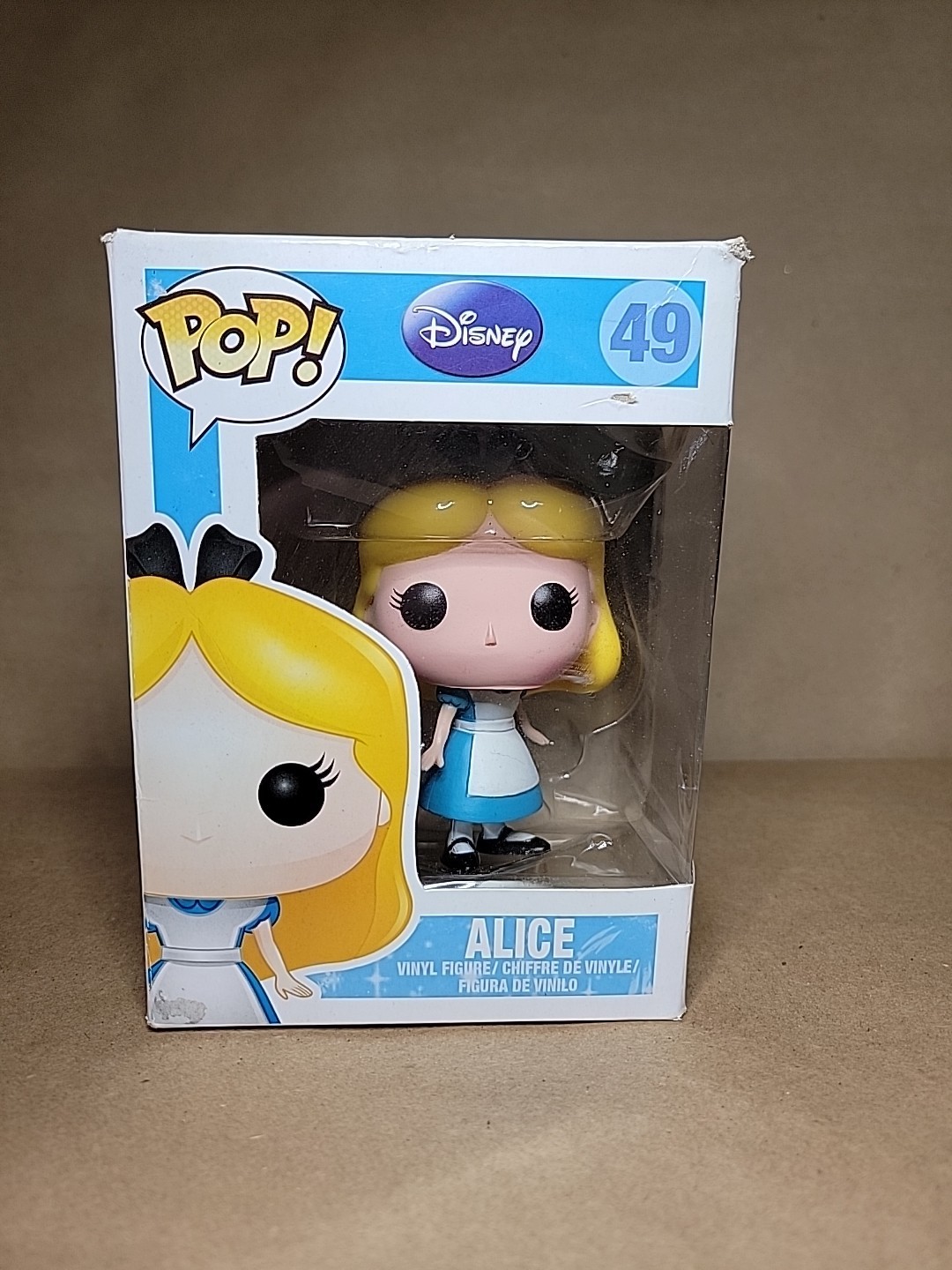 Funko Pop ‘Alice in Wonderland’ #49 New Box Damaged as Shown in Pictures