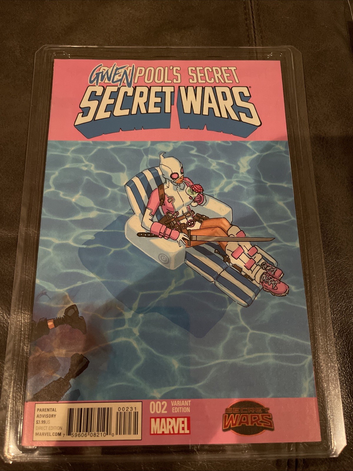 Deadpool’s Secret Secret Wars #2 1st Gwenpool CGC 9.6 Cracked Slab-Potential 9.8