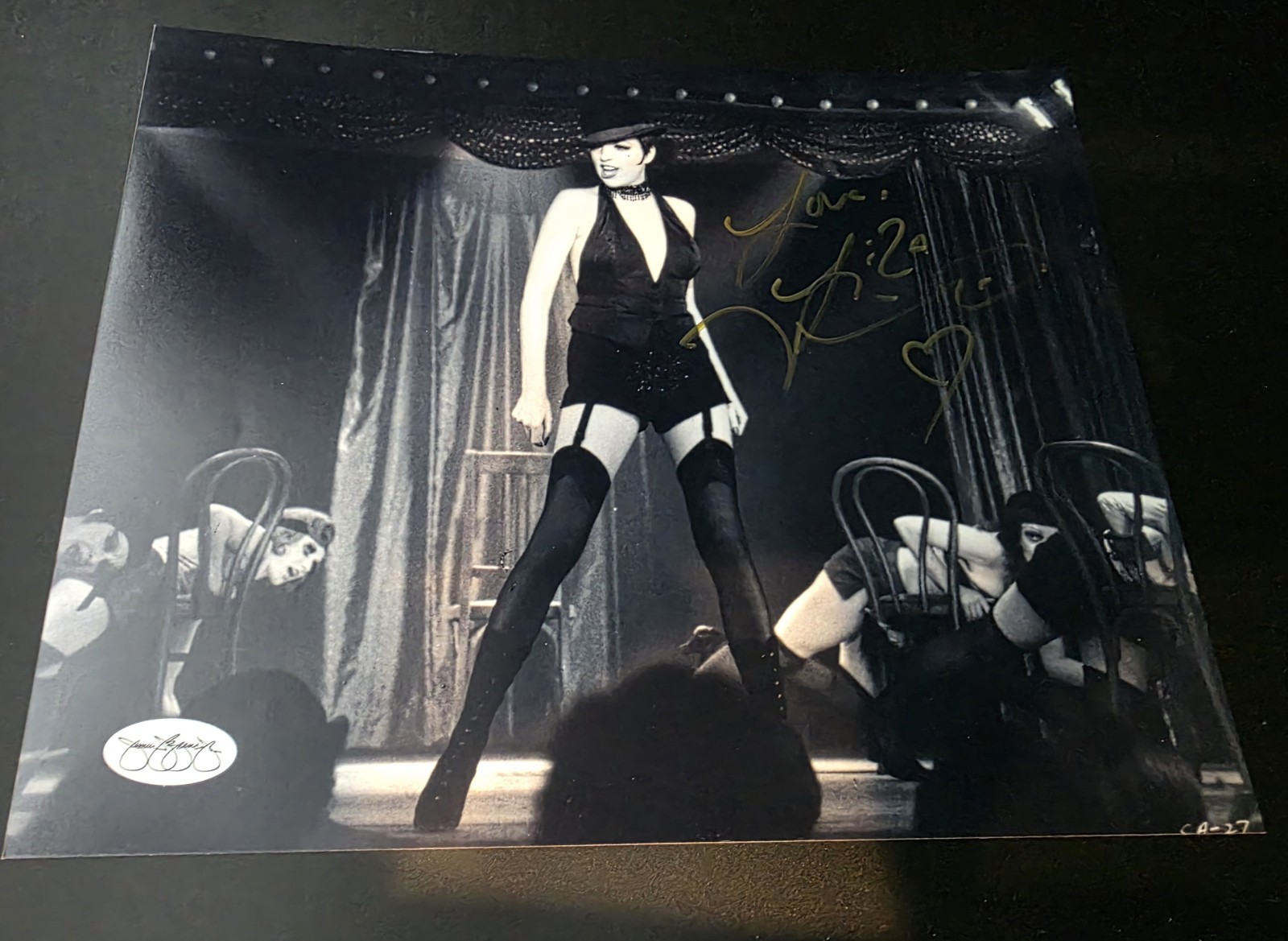 LIZA MINNELLI SIGNED AUTOGRAPHED PHOTO JSA COA JAMES SPENCE