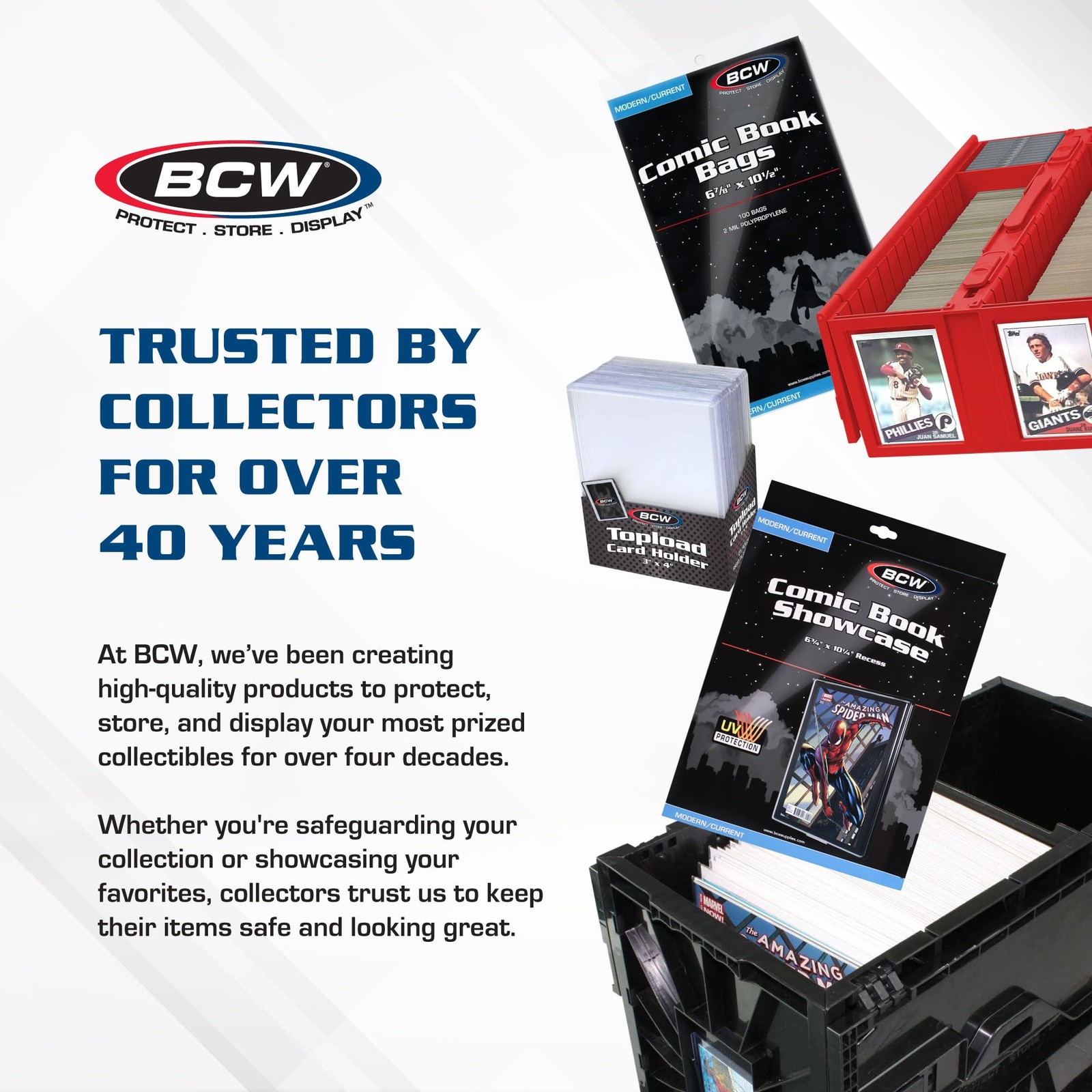 BCW Comic Book Showcase Frame – 1 Pack | Current/Modern Age 1 Pack, Current
