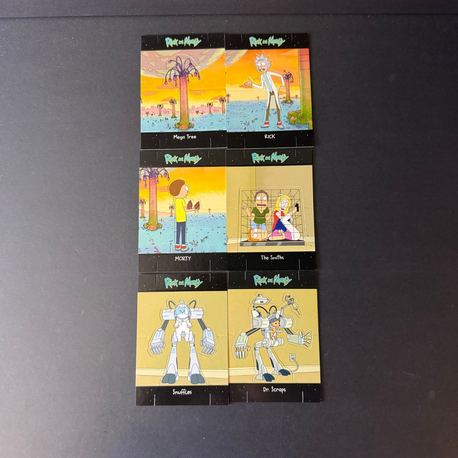 RICK AND MORTY SEASON 1 STANDEE SET E1-E6 2018