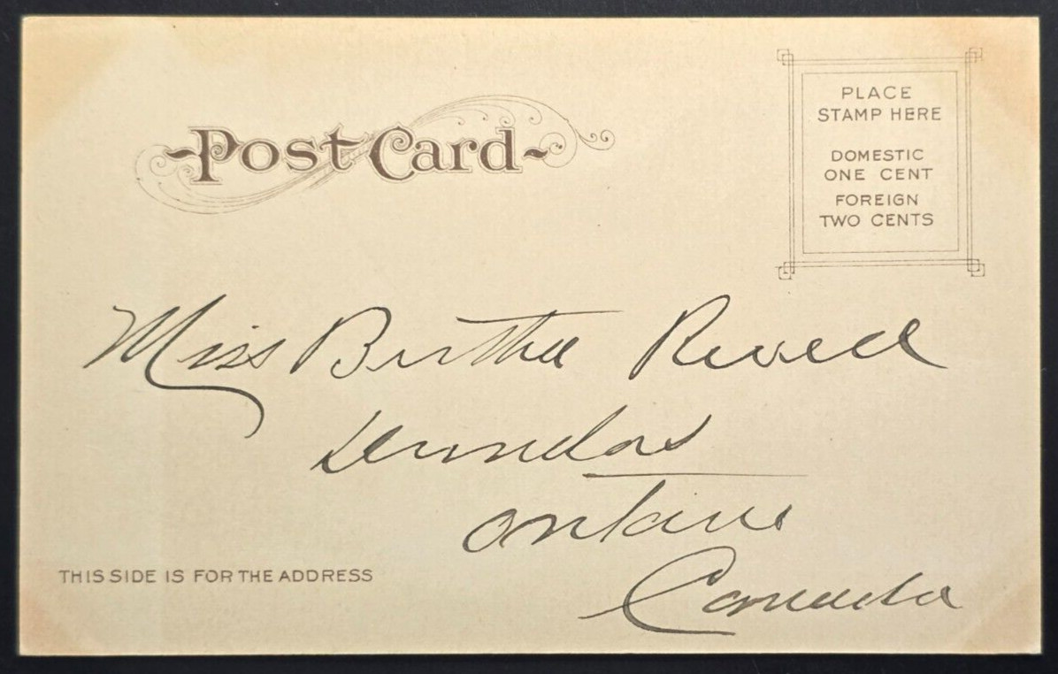 1900s Spokane River Sunset Postcard – Edward H Mitchell Publisher – Washington