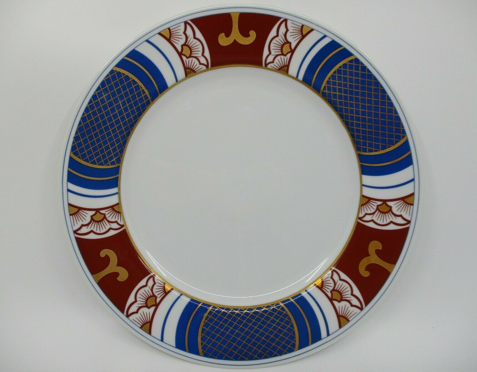 FITZ AND FLOYD NISHIKI DINNER PLATE – 10 3/8″ -0511H