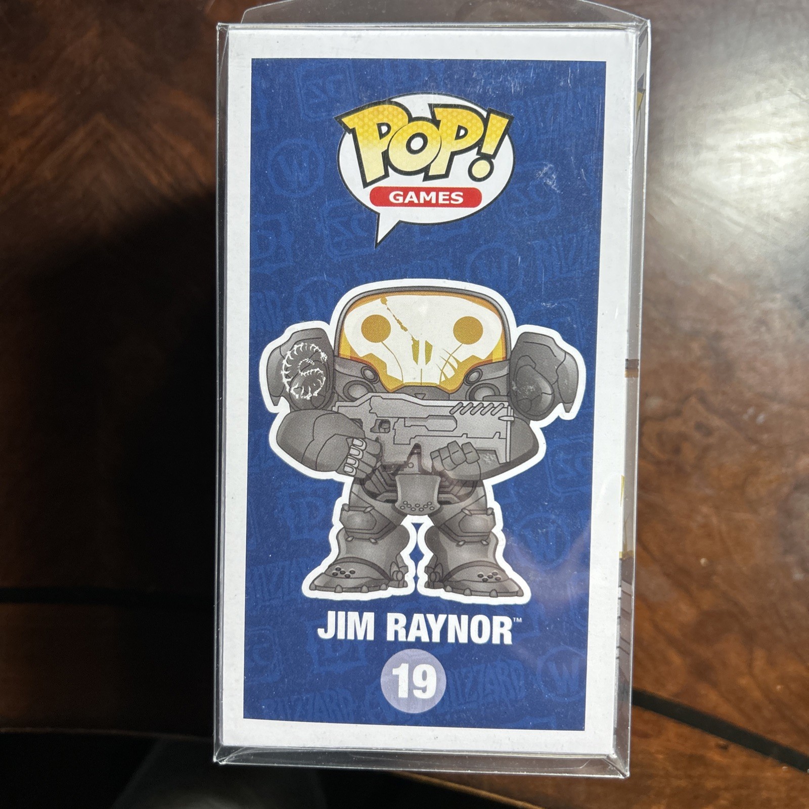 Funko Pop! Games Vinyl: Starcraft – Jim Raynor #19 With Protector