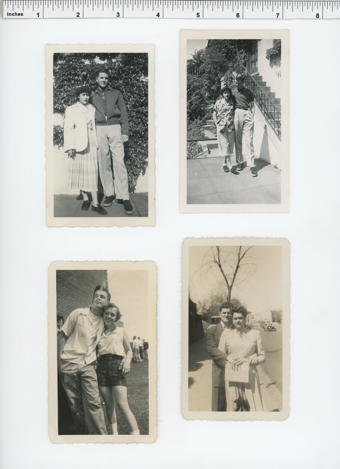 (11) Vintage photo lot / SWEETHEARTS – High School ROMANCE Will U Go Out w/ Me?