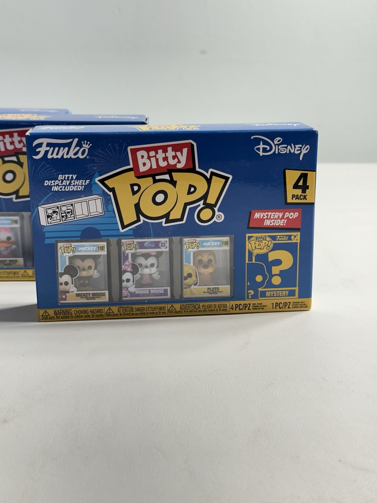 Lot Of 4 NEW Sealed! Funko Bitty Pop! Disney Mickey 4-Pack Lot