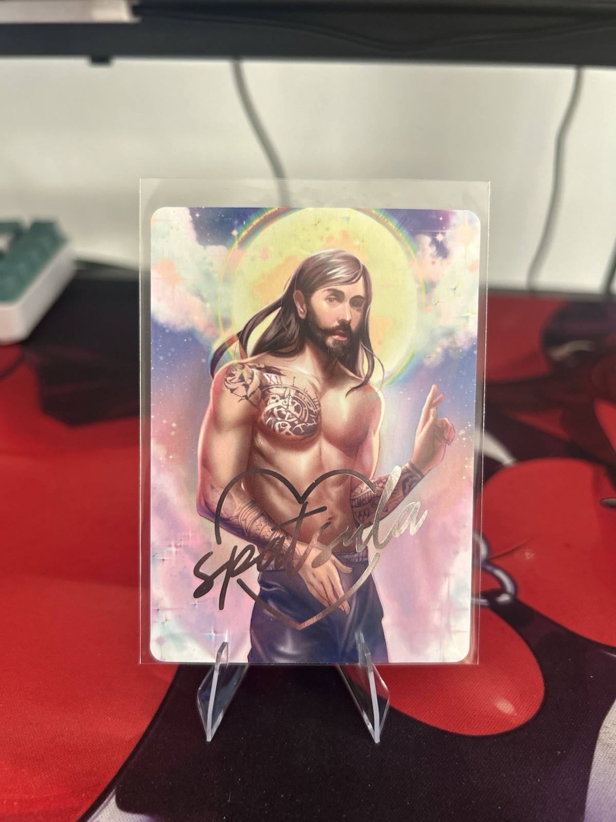 Vcard Moist Critical 1st Edition Box Topper Divine Chaos
