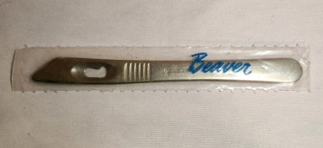 Beaver Tail Flat Scalpel Knife Handle Single Use Antique Surgical Tool 5″ SEALED