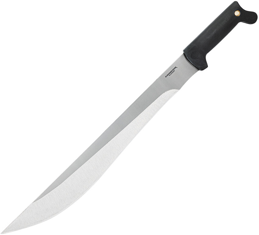 Condor Rude Boy Black 1075HC Fixed Blade Machete w/ Sheath 2020SHC