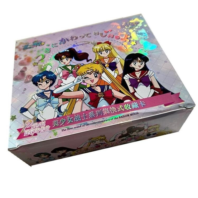Sailor Moon Collection Trading Card Box Game Premium Collector’s CCG 30 Packs