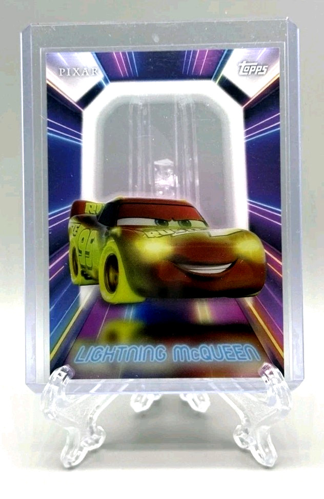 2026 Topps Disney Neon Lightning McQueen PETG Lights #NPL-13