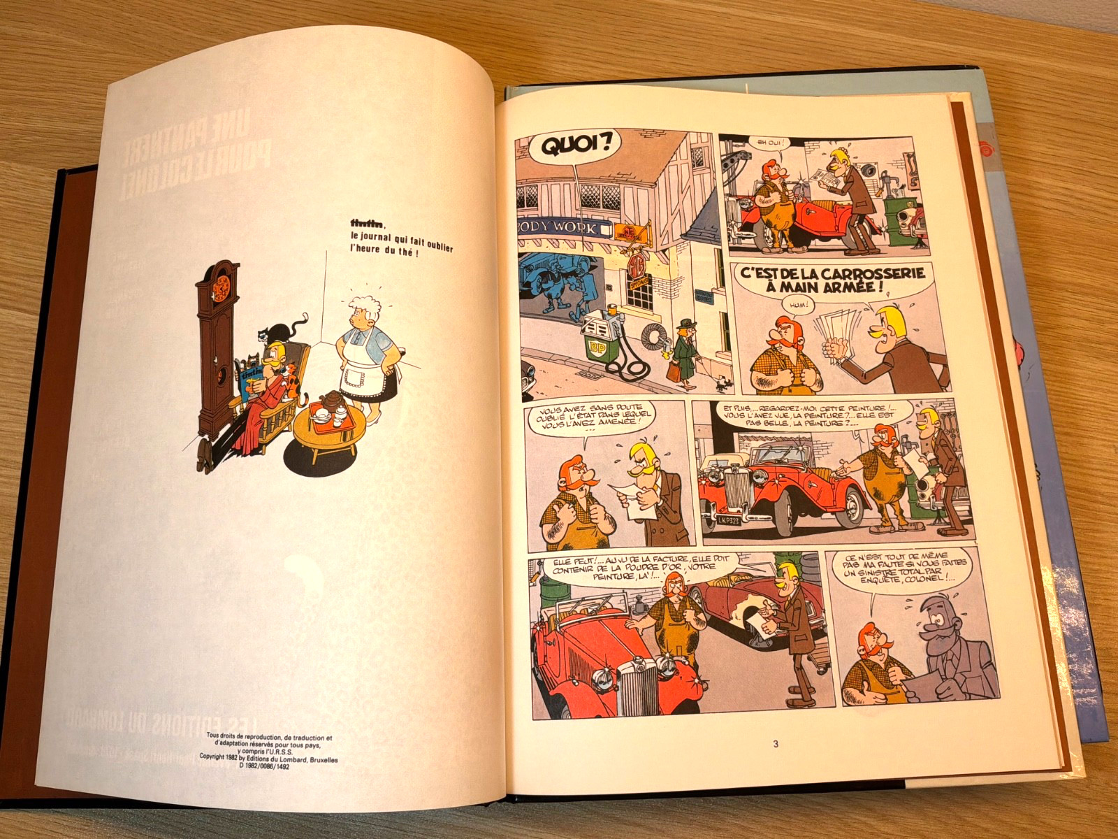 Aventures du colonel Clifton, 6-Book Lot French Hardcover Comics Original Ed.