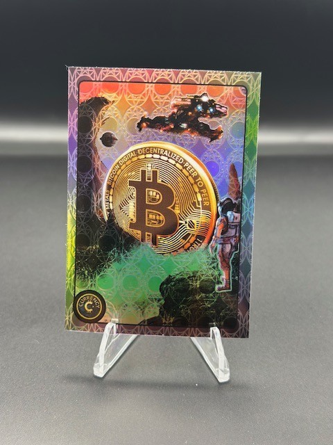 Cardsmiths Currency Series 5 Gemstone – #70 Bitcoin Mystic Topaz Unnumbered