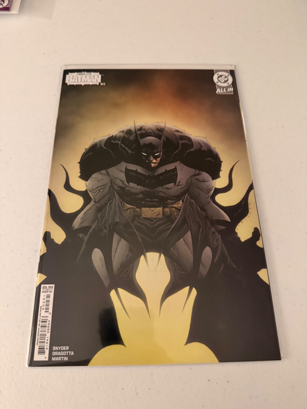 Absolute Batman #2 Jae Lee Variant First Print NM