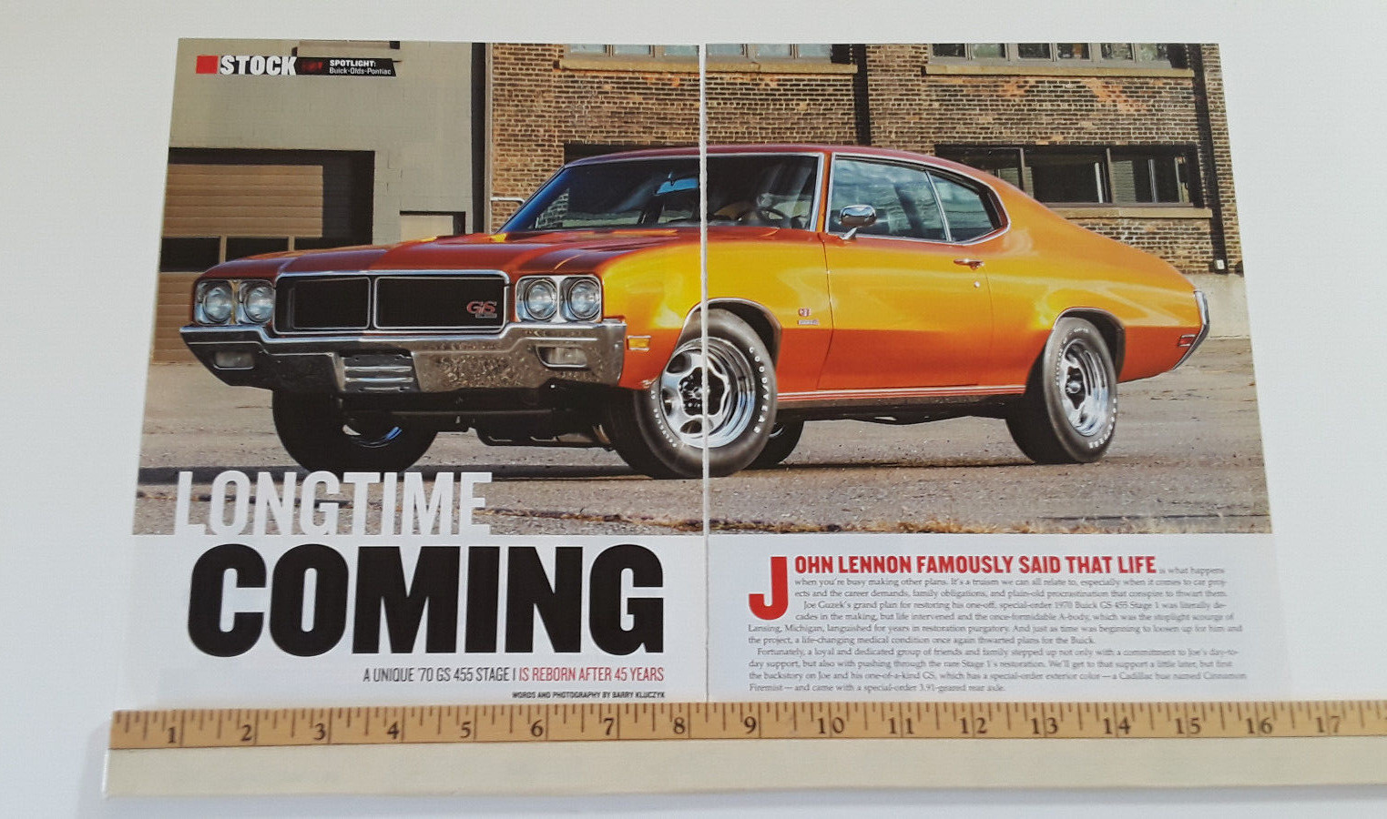 1970 BUICK GS 455 STAGE 1 ORIGINAL 2021 ARTICLE