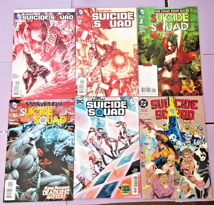 Suicide Squad 6 D.C. Modern-Age Comic Lot 1992-Start