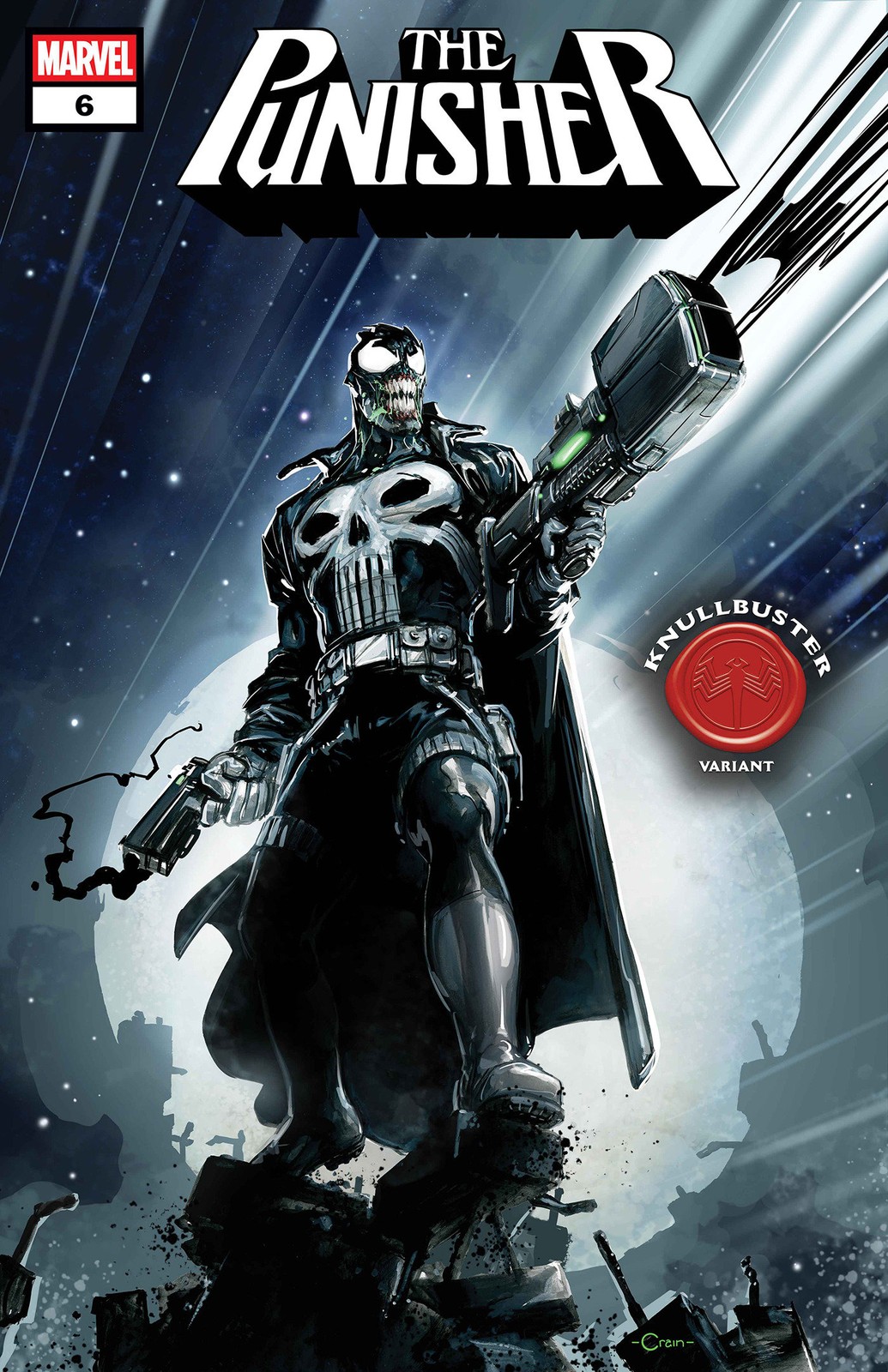 Punisher #6 Clayton Crain Knullbuster Variant 7/1/26 Marvel Comics