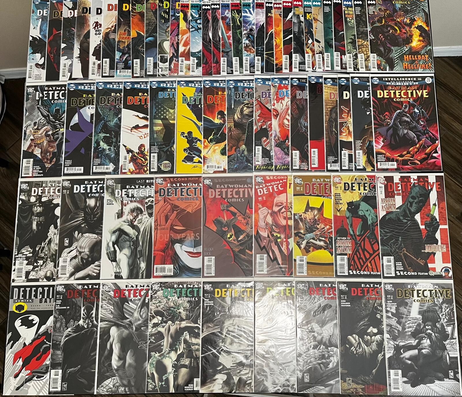LOT 64 Batman Detective Comics RUNS #456 821-830 851 860-866 934-946 957-972 NM+
