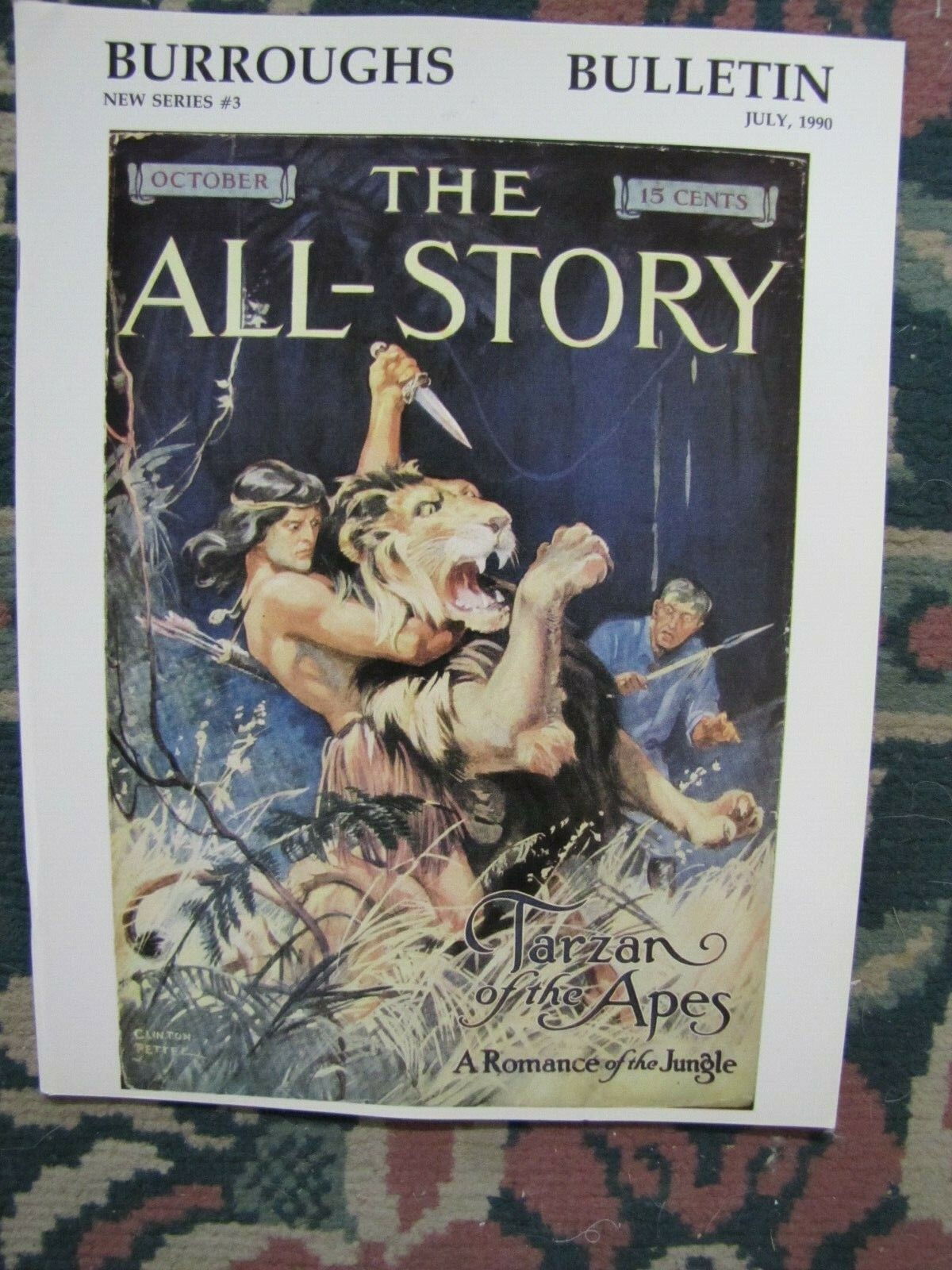 Burroughs Bulletin New Series # 3 1990-Edgar Rice Burroughs