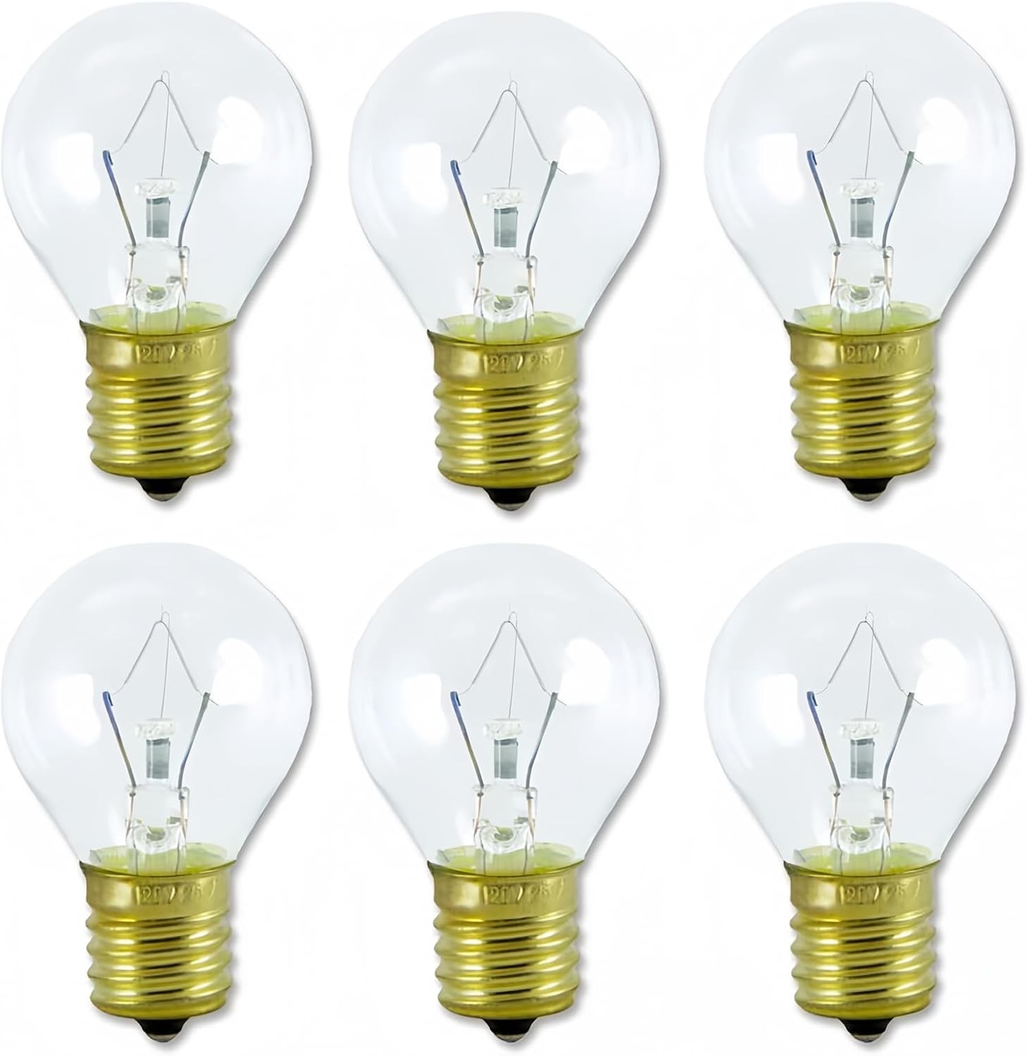Lava Lamp Bulbs,25 Watt Original Replacement Bulbs for 14.5-Inch/20-Ounce-6 pack