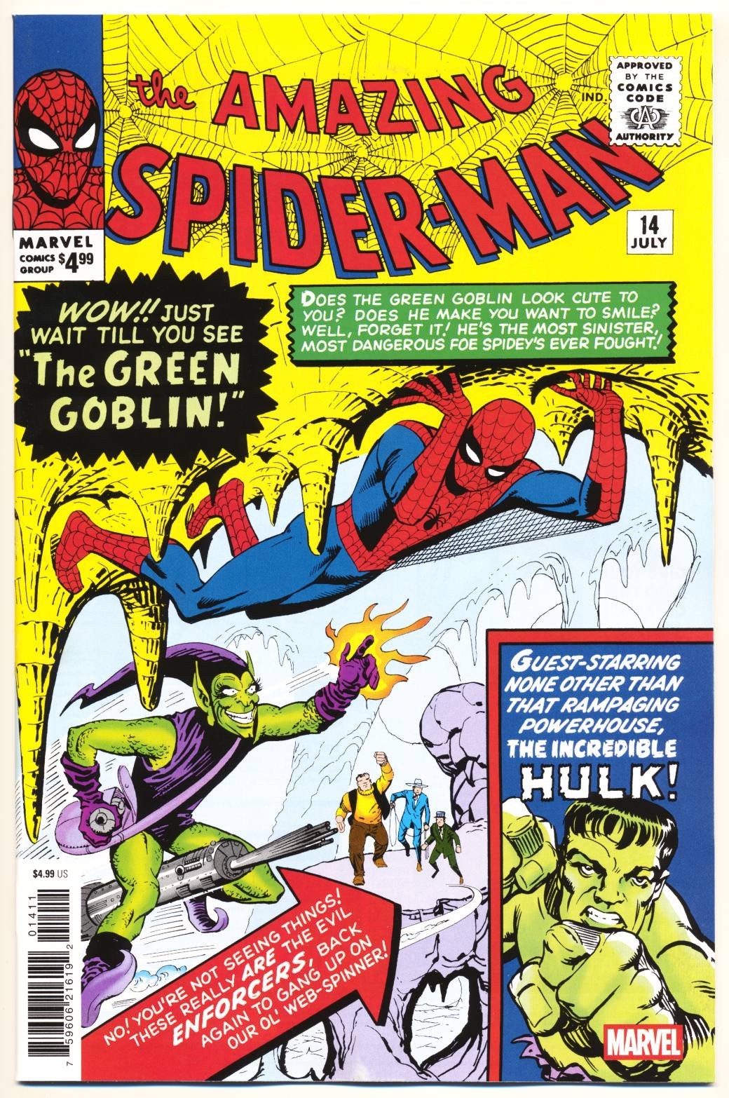 Amazing Spider-Man #14 NM, 1st Goblin! Facsimile Edition, Marvel Comics 2026