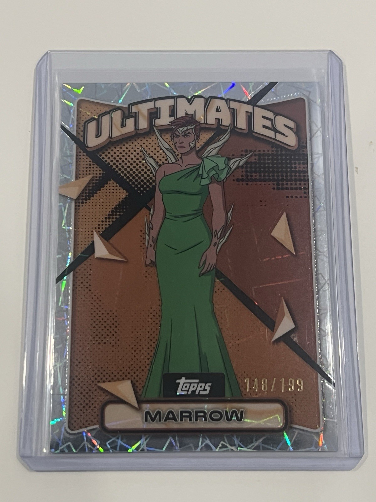 MARROW – 2025 Topps Finest X-Men ‘97 Ultimates Laser Refractor /199 #3