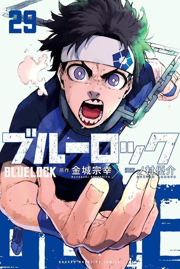 Blue Lock Vol.1-29 Manga Japanese Version Anime Comic Book