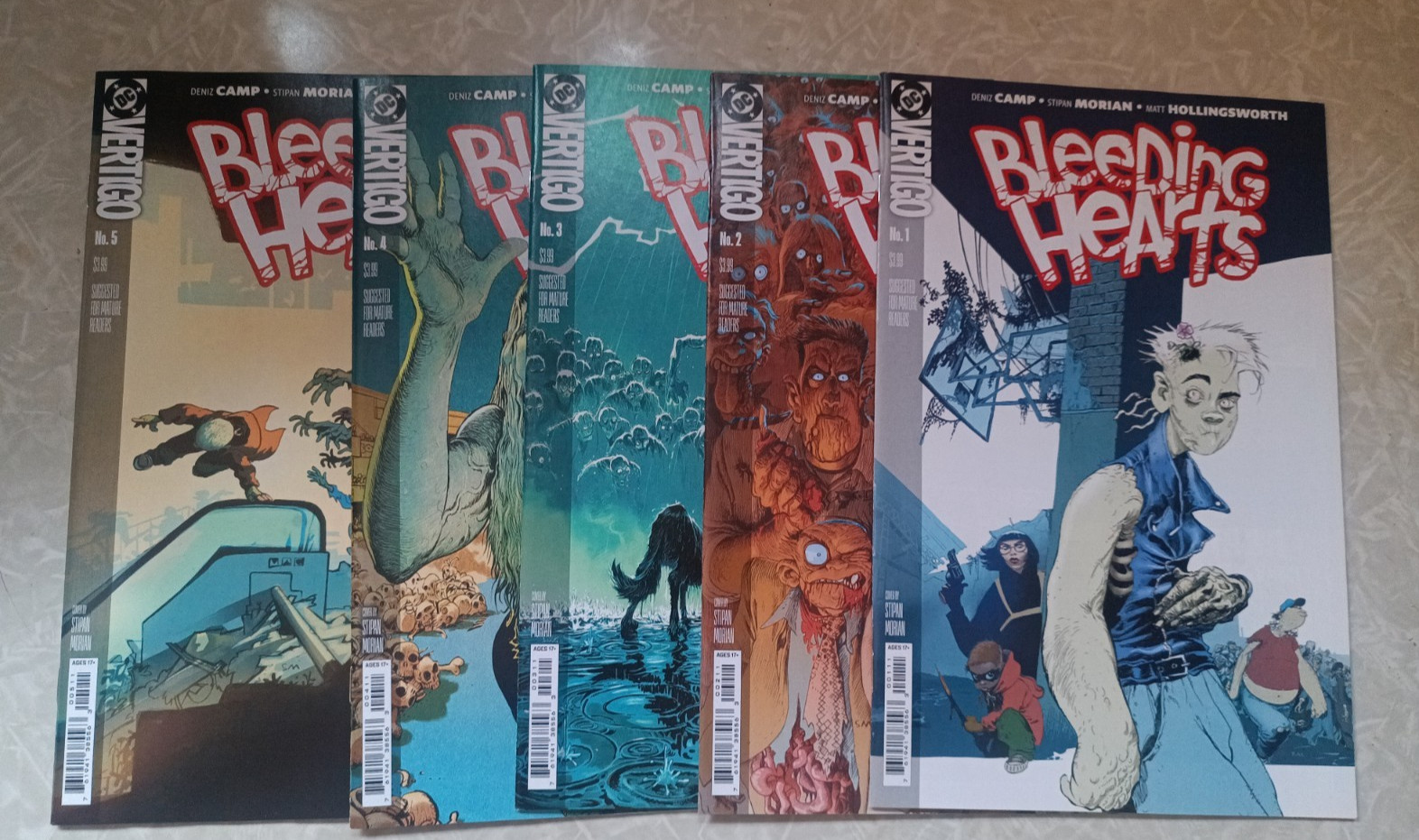 Bleeding Hearts – 2026 Vertigo – Issues 1-5 2 3 4 NM Full Run Complete Set