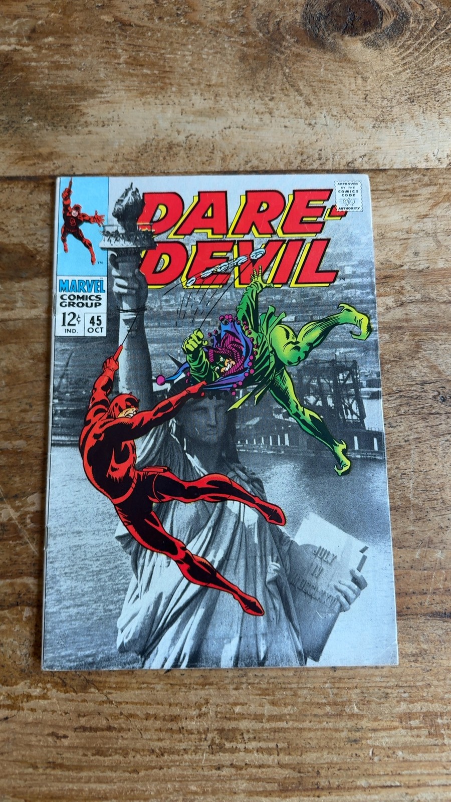 Daredevil #45 Marvel Comics 1968 %
