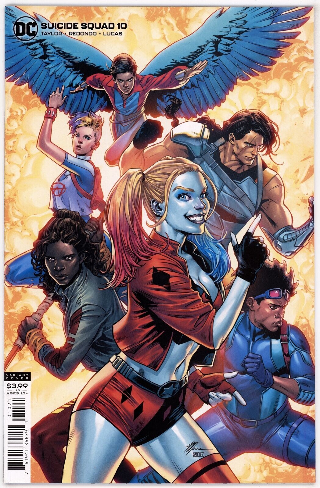 Suicide Squad (2020) #10B NM- Travis Moore Variant Cover