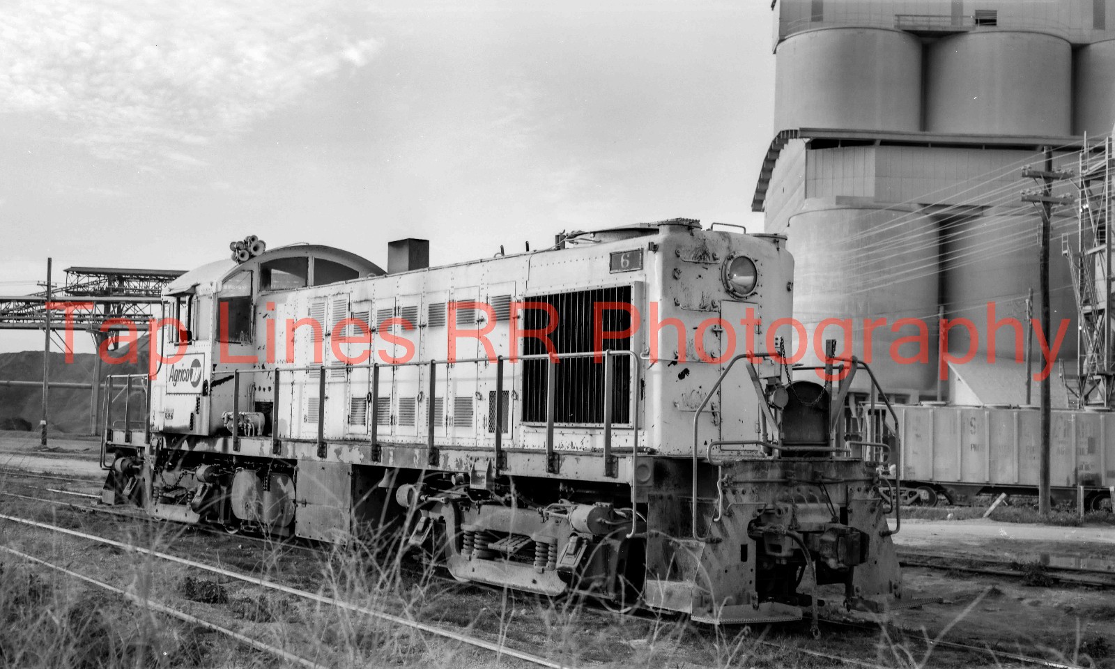 Agrico #2 RS1 Pierce FL 2-9-1975 ex TN RR #6 ex NYS&W #246 ALCO NEW 5X8 PHOTO
