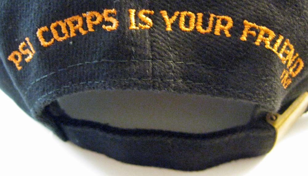 WARNER BROS “Babylon 5 PSI CORPS Cap Hat” NEW FAN CLUB 1998