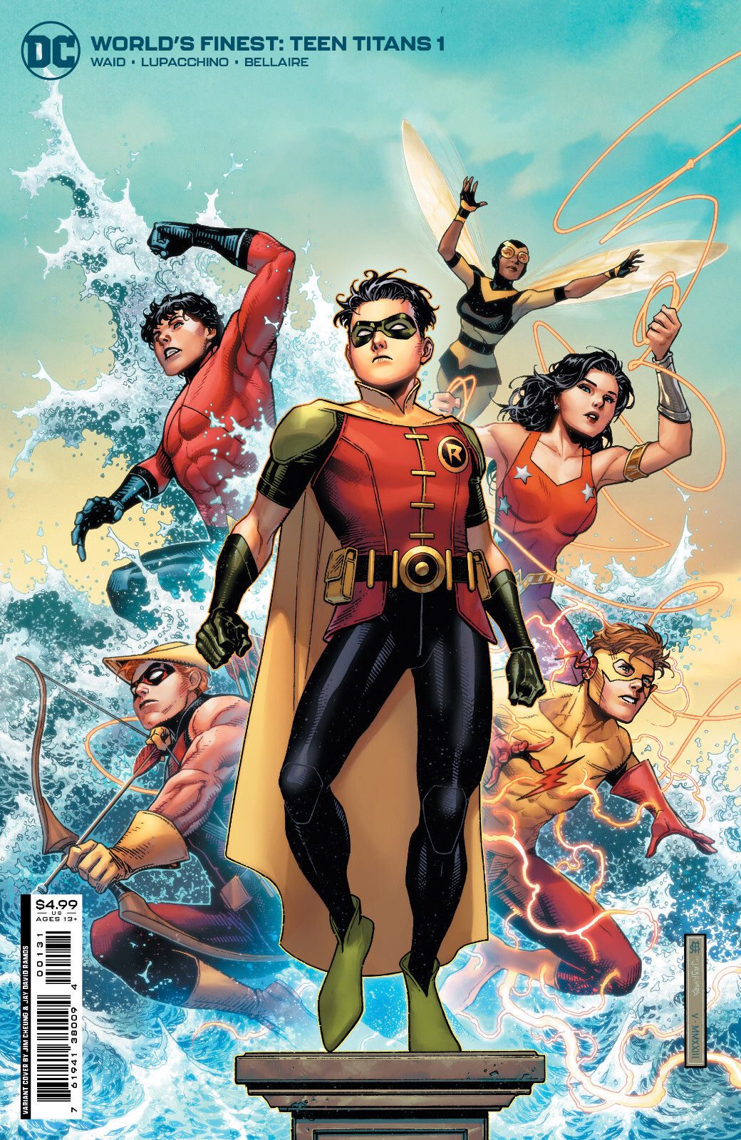 WORLD’S FINEST: TEEN TITANS #1 (JIM CHEUNG VARIANT) COMIC BOOK ~ DC