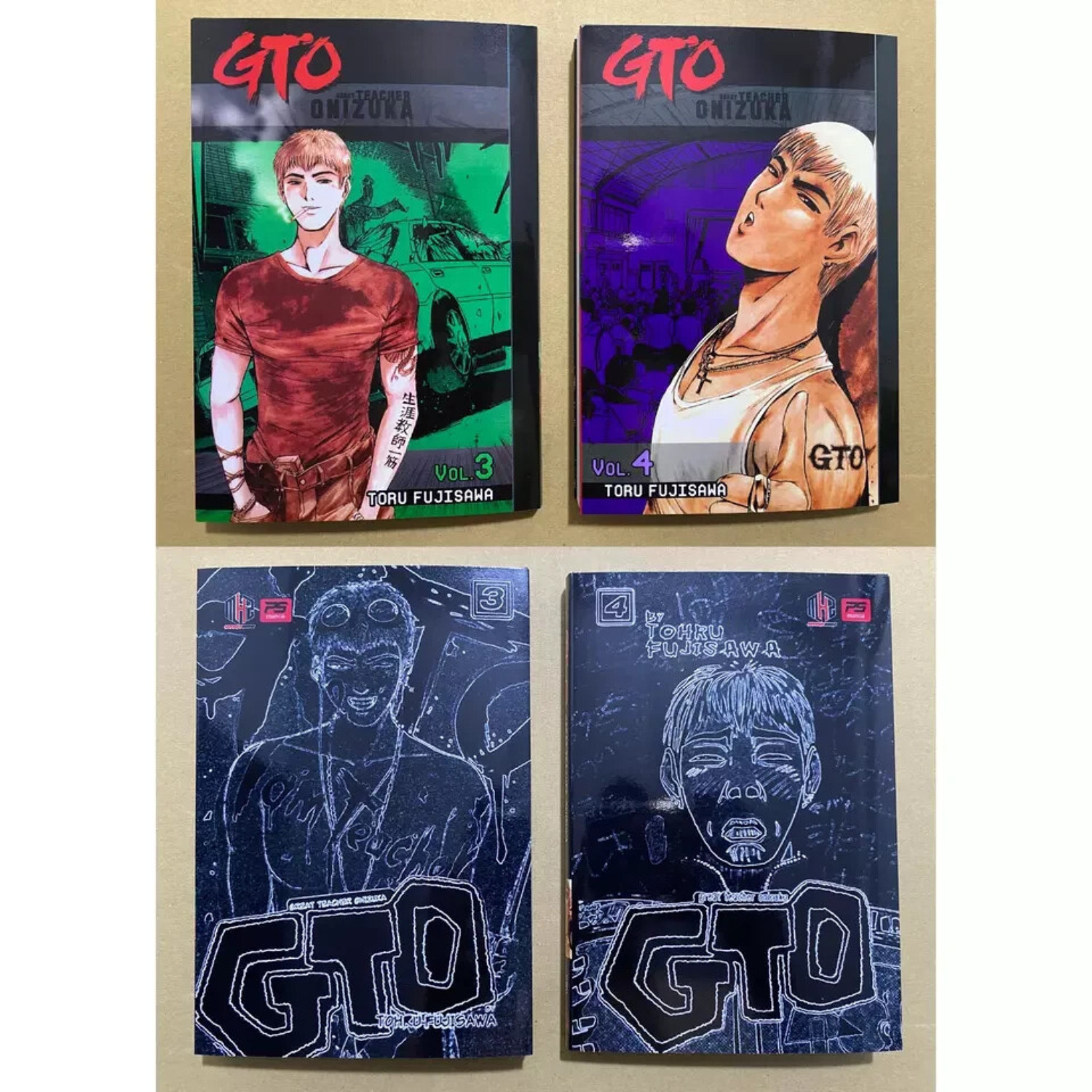 GTO Great Teacher Onizuka Manga Volume 1-25 Complete Set English Version Comic