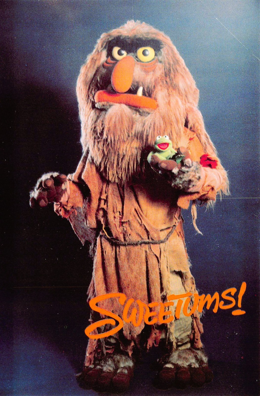 Sweetums! Docile Hairy Ogre The Art Of The Muppets Jim Henson 6×4 Postcard CP451