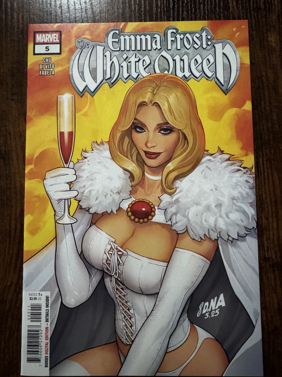 EMMA FROST WHITE QUEEN #4 NAKAYAMA COVER FIRST PRINT MARVEL COMICS (2025) X-MEN