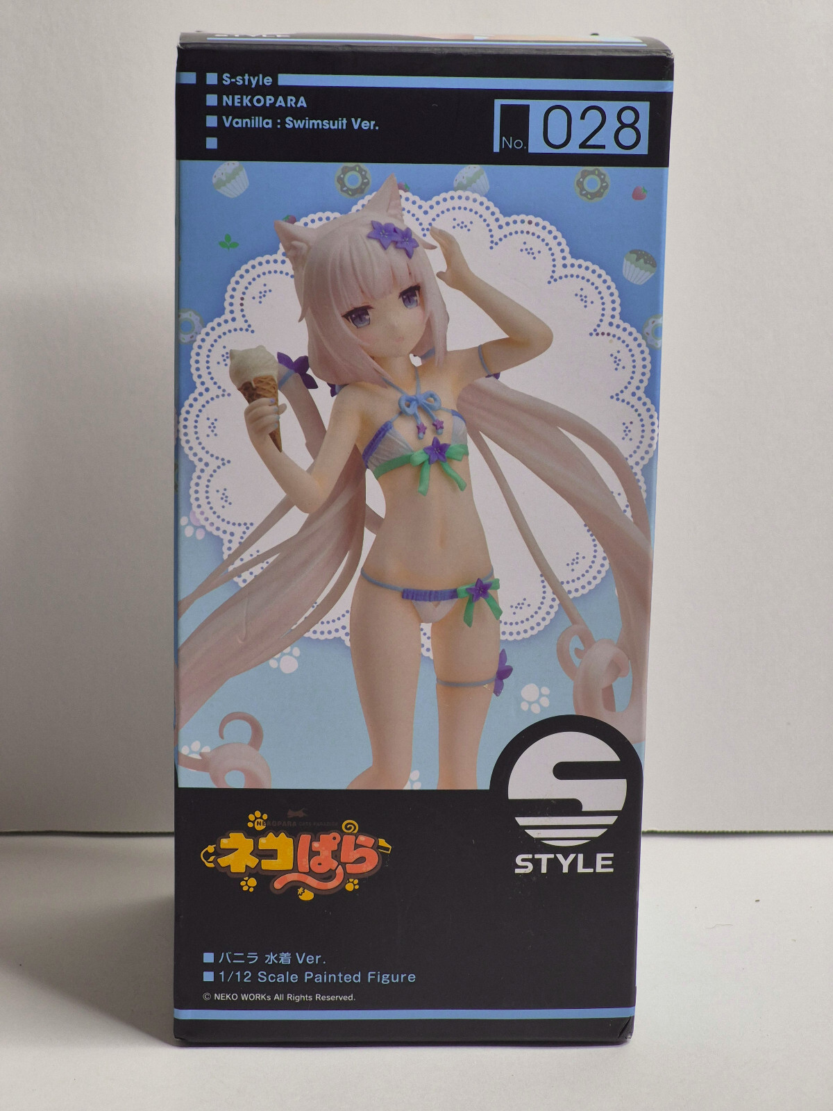 S-style Nekopara Vanilla Swimsuit Ver. 1/12 Figure FREEing New