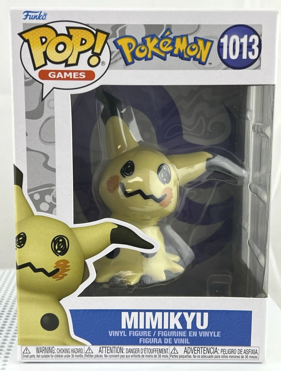 Funko Pop! Mimikyu #1013 Pokemon Vinyl Figure + PROTECTOR Case