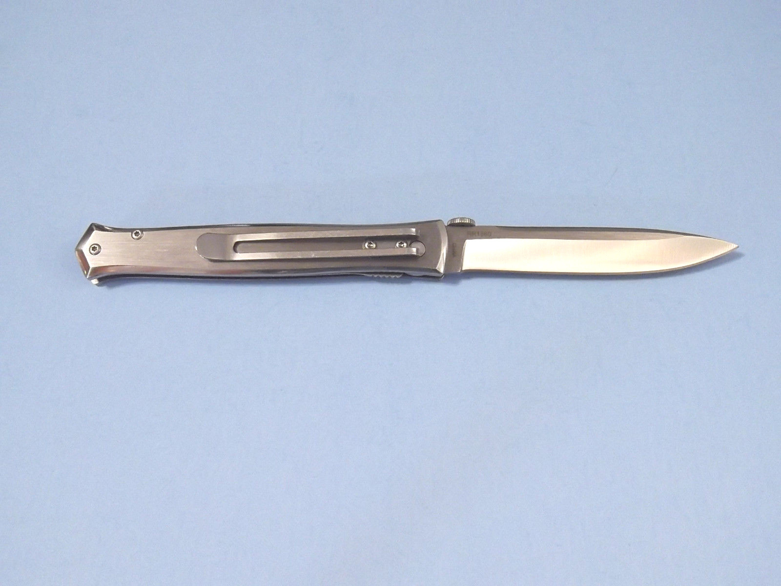 ROUGH RYDER RR1860 Thin Man stainless steel linerlock knife / clip 5″ closed NEW