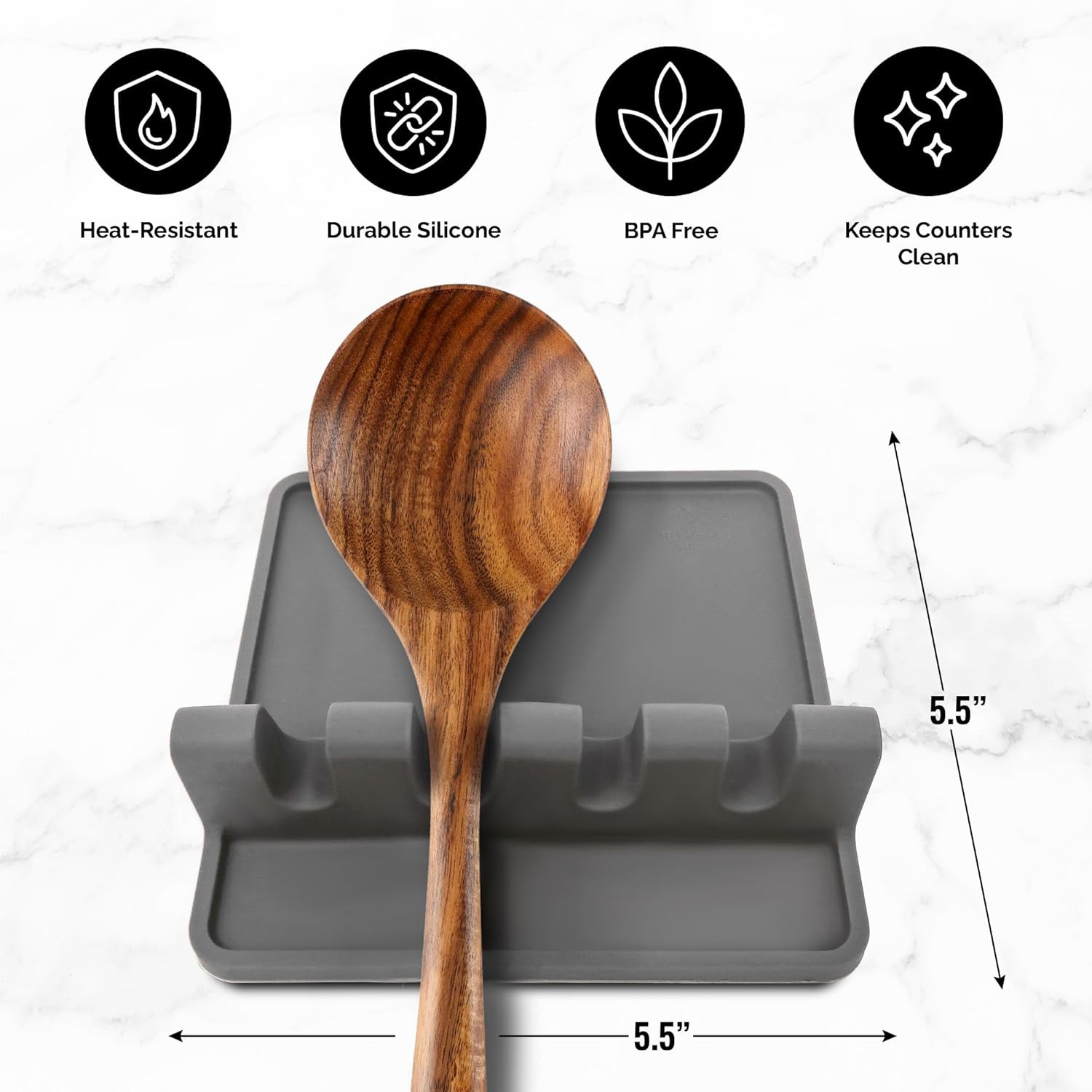 Multi-Utensil Drip Pad, Practical Kitchen Gadget Ideal as Gift