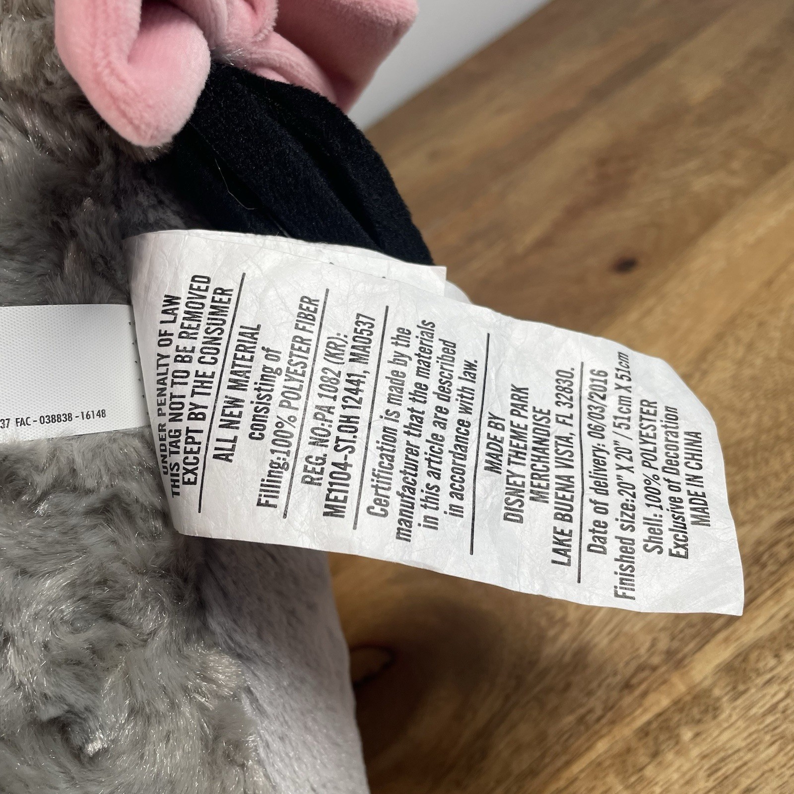 Disney Theme Parks Dream Friends Eeyore Winnie Pooh Pillow Pet Plush Stuffed Toy