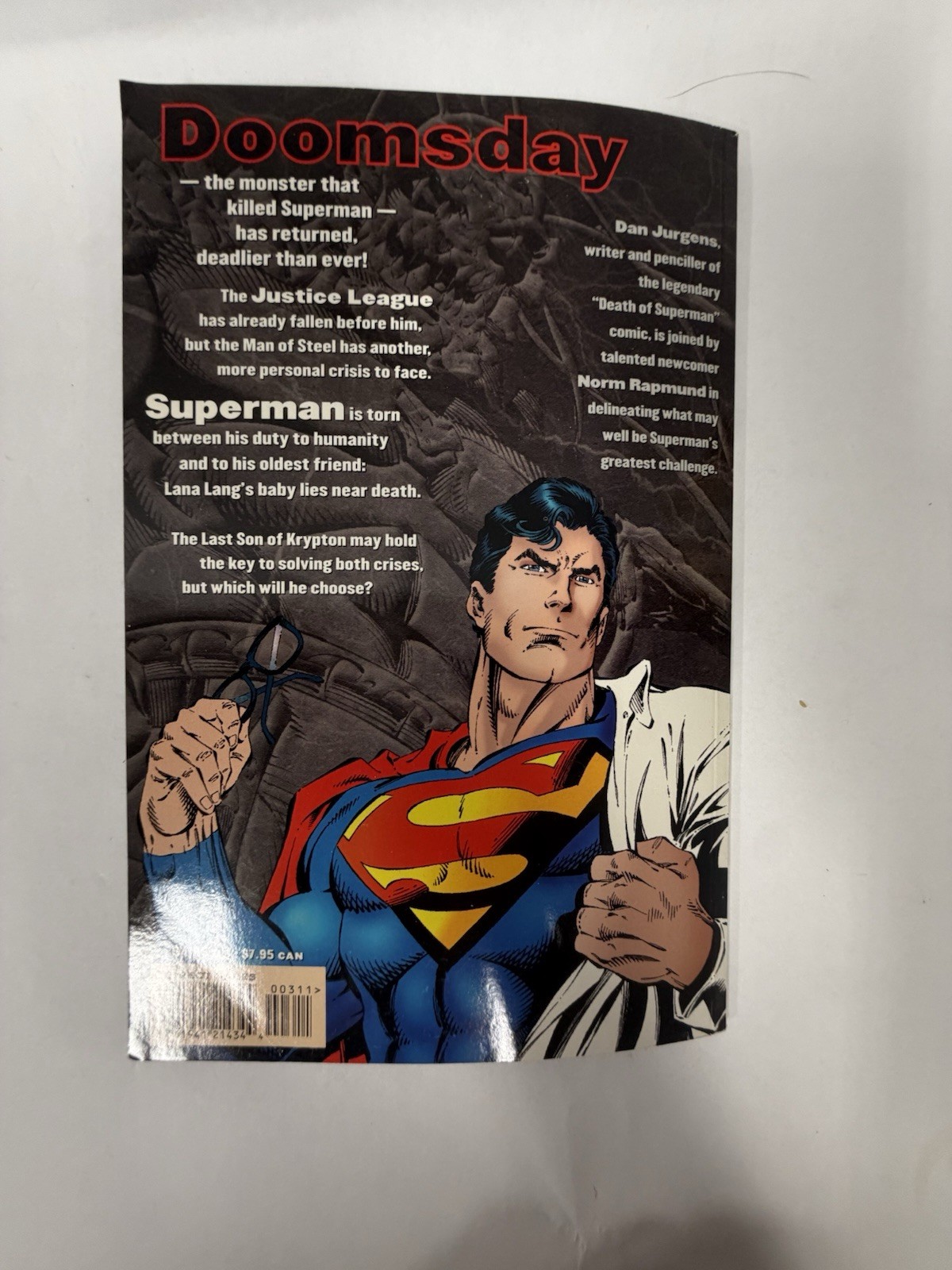 DC Comics Superman Prestige Doomsday Wars At Earth’s End Where Is Thy Sting C328