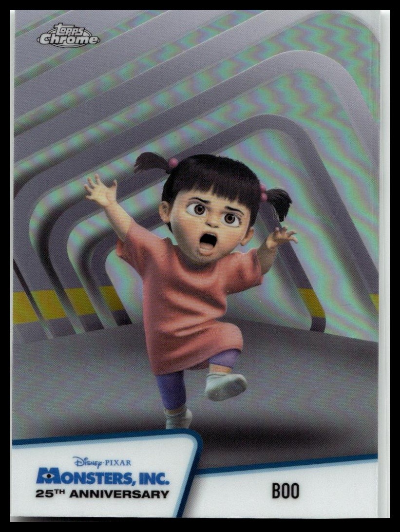 2026 Topps Chrome Disney #MI-2 Boo Monsters, Inc. 25th Anniversary