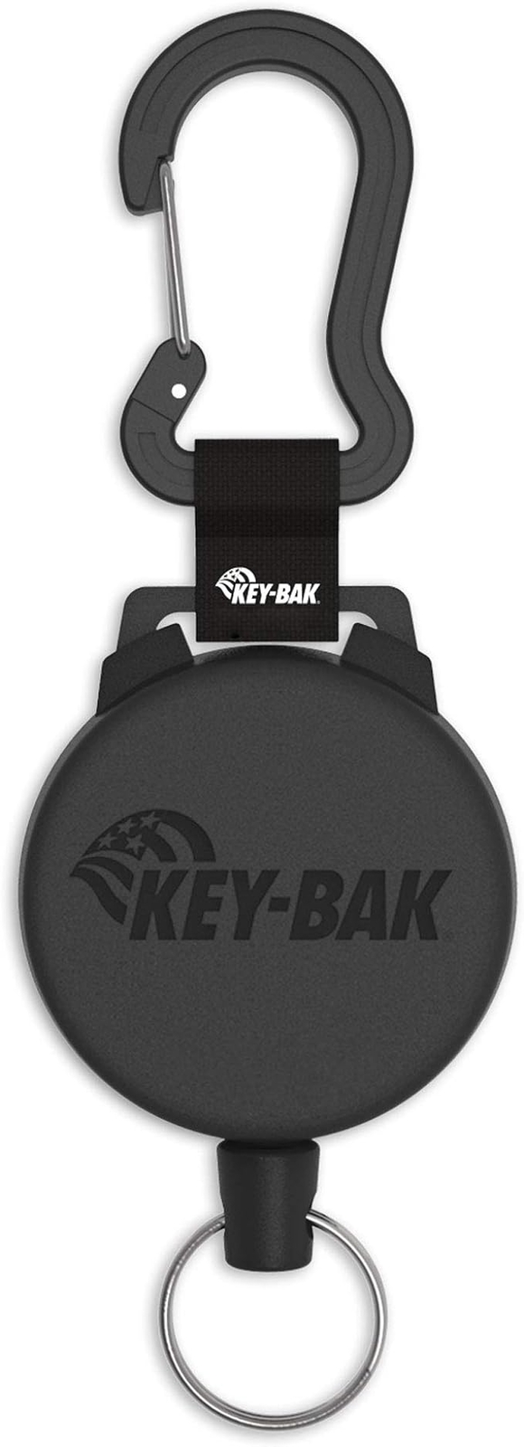 KEY-BAK SECURIT Heavy Duty Retractable Key Holder, Secures Keys, Gear 48” Cord