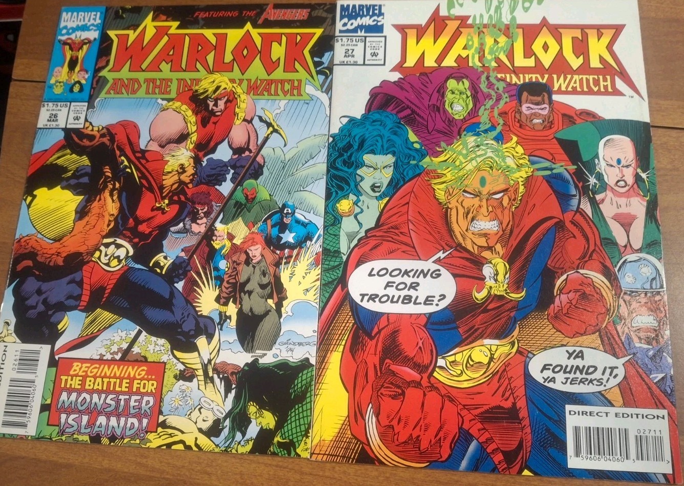 WARLOCK & THE INFINITY WATCH #1-42 COMPLETE SERIES! SUMMER SALE MAKE OFFER