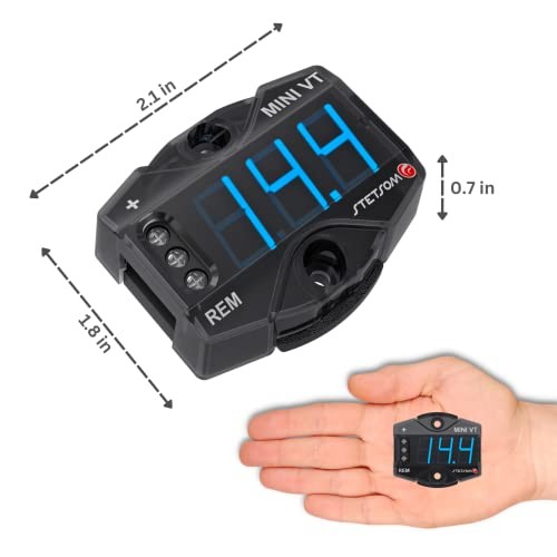 MiniVT Digital Display Mini Voltmeter High Accuracy Blue LED 7V~30V