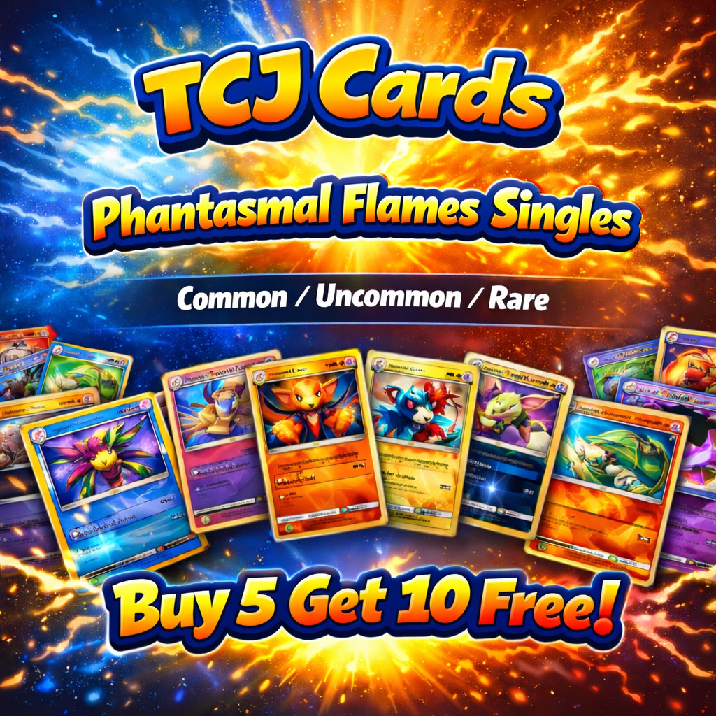 Pokemon TCG – Phantasmal Flames – Common / Uncommon / Rare – Free Postage OFFER