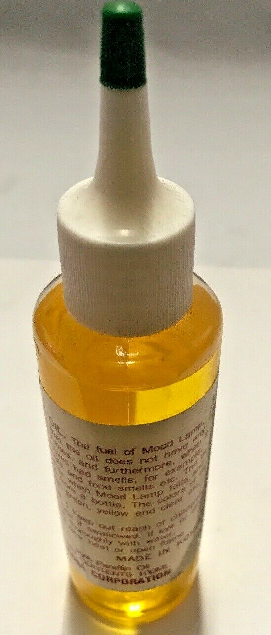 100ml Paraffin Oil for Mood Lamp Yellow or Green color 1 pack Free Shipping
